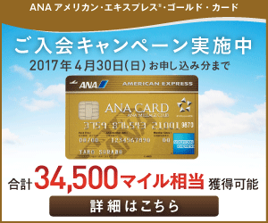 ANAアメリカン・エキスプレス・ゴールド・カード