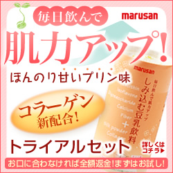 しみ込む豆乳