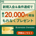 三井住友カード ビジネスオーナーズ ゴールド