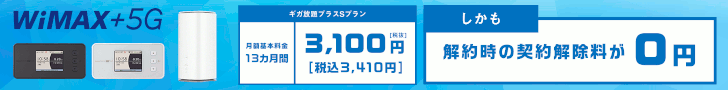 DTI WiMAX 2+ ギガ放題プラン