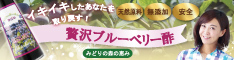 贅沢ブルーベリー酢